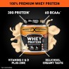 Body Fortress Proteína de suero en polvo súper avanzada, vainilla, apoyo inmunológico (1), vitaminas C y D más zinc, 1.74 libras