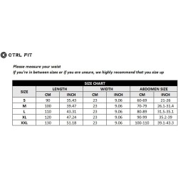 CTRL Fit Corsé de cintura para mujer debajo de la ropa, entrenador de cintura ajustable para entrenamiento y soporte corporal