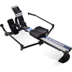 Stamina BodyTrac Glider Hydraulic Rowing Machine with Smart Workout App - Rower Workout Machine with Cylinder Resistance - Up to