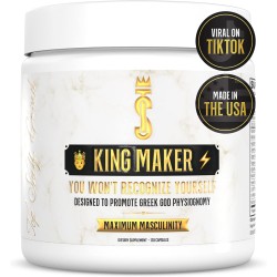 Top Shelf Grind King Maker, suplemento anabólico 13 en 1 para hombres para aumentar la resistencia, crecimiento muscular magro y
