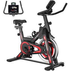 Exercise Bike-Indoor Cycling Bike Stationary for Home,Spin bike With Comfortable Seat Cushion and Digital Display