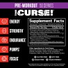 NX SPORTS The Curse! Polvo de preentrenamiento para hombres y mujeres.