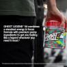 GHOST Legend - Polvo de pre-entrenamiento, frambuesa azul, 30 porciones