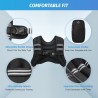 ZELUS Chaleco con Peso de 12 lbs – Ideal para entrenamiento de fuerza, correr y fitness – Diseño ajustado con rayas reflectantes
