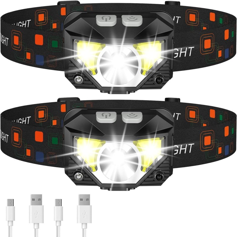 Linterna Frontal para Correr | Potente, Ligera y Recargable Linterna Frontal para Correr | Potente, Ligera y Recargable