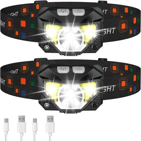 Linterna Frontal para Correr | Potente, Ligera y Recargable