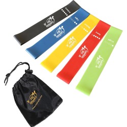 Bandas Elásticas de Ejercicio | Tonifica y Fortalece en Casa o Gimnasio