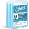 Cool Coolers Fit + Fresh XL Reutilizable – Paquete de Hielo Slim para Loncheras y refrigeradores