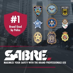 Gas pimienta Sabre | Seguro y Facil de usar