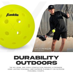 Pelotas de Pickleball Duraderas | Juego Rápido y Preciso