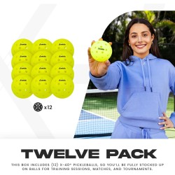 Pelotas de Pickleball Duraderas | Juego Rápido y Preciso