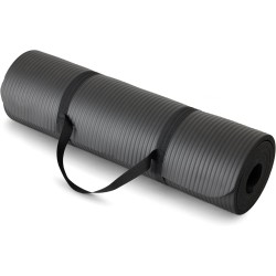 Tapete de Yoga Extra Grueso Amazon Basics de 1/2 Pulgada para gimnasio y ejercicio diario