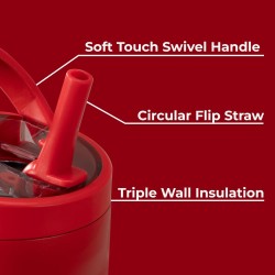 Vaso de Acero Inoxidable | Resistente, Reutilizable y diseño ergonomico