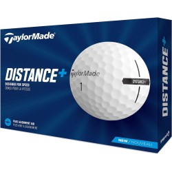 Bolas de Golf TaylorMade Distance+ – Máxima Velocidad y Distancia en Cada Golpe