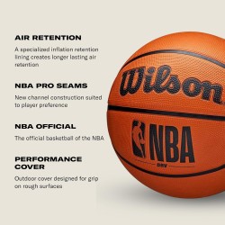 Pelota de Baloncesto basketball marron WILSON NBA DRV Series