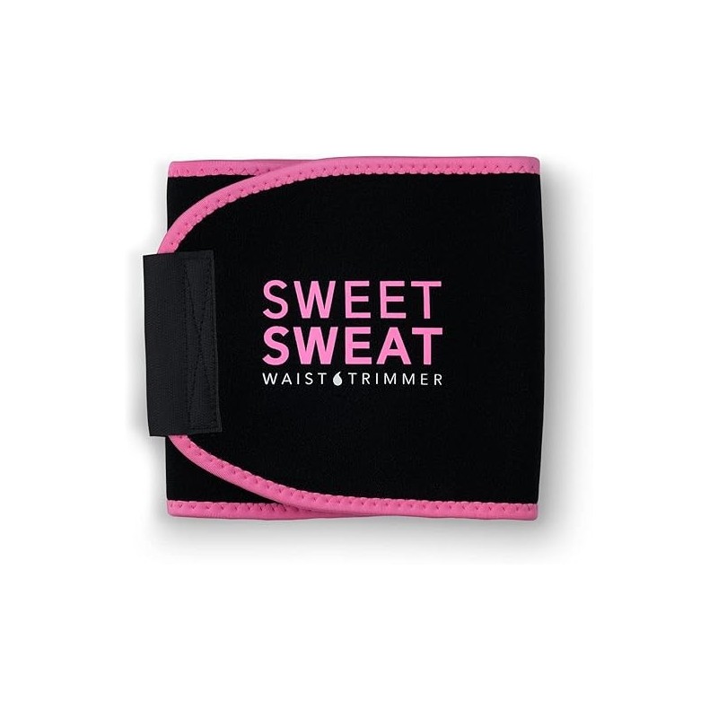 Faja reductora de cintura Sweet Sweat la banda de sudoración aumenta la temperatura del estómago para reducir el peso del agua Faja reductora de cintura Sweet Sweat la banda de sudoración aumenta la temperatura del estómago para reducir el peso del agua