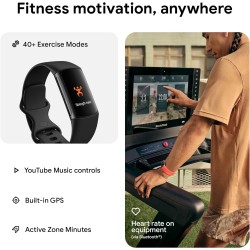 Fitbit Charge 6 - Rastreador de actividad física | Rastreador de salud eficiente y practico