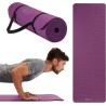 Gaiam Essentials - Esterilla/colchoneta de yoga y pilates para fitness y ejercicio, con correa de transporte Easy-Cinch