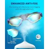 Aegend Gafas de natación | Sin fugas y proteccion completa