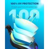 Aegend Gafas de natación | Sin fugas y proteccion completa