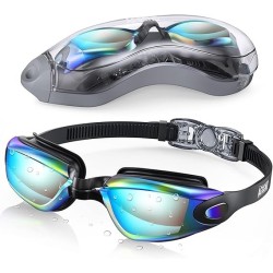 Aegend Gafas de natación | Sin fugas y proteccion completa