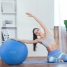 Pelota de ejercicio, yoga y parto antiexplosión y antideslizante con bomba rápida, capacidad de 2,000 libras