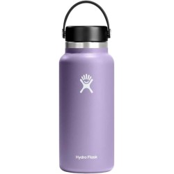 Botella marca Hydro Flask 32 oz con tapa flexible ancha – Moonshadow