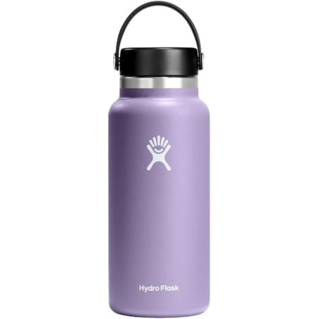 Botella marca Hydro Flask 32 oz con tapa flexible ancha – Moonshadow