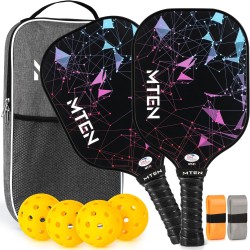 Paletas de Pickleball |Juego de paletas y antideslizantes