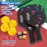 Paletas de Pickleball |Juego de paletas y antideslizantes