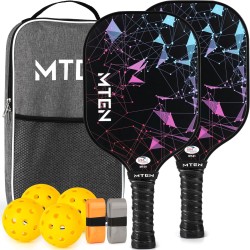 Paletas de Pickleball |Juego de paletas y antideslizantes