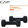 Pares y juegos de mancuernas marca CAP Barbell de neopreno