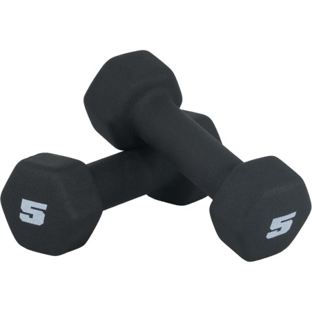 Pares y juegos de mancuernas marca CAP Barbell de neopreno