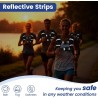 Zikopomi Chaleco con peso | Transpirable t Reflectante