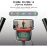 Escaladora Sunny Health con manillar, entrena piernas y glúteos, compatible con app SunnyFit gratis.