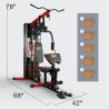 Fitvids Home Gym, equipo de entrenamiento | Equipo de entrenamiento compelto