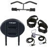 Total Gym XLS: Máquina de entrenamiento total en casa con soporte para sentadillas, tirador de piernas y accesorios incluidos.