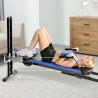 Total Gym XLS: Máquina de entrenamiento total en casa con soporte para sentadillas, tirador de piernas y accesorios incluidos.