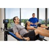 Total Gym XLS: Máquina de entrenamiento total en casa con soporte para sentadillas, tirador de piernas y accesorios incluidos.