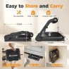 Máquina abdominal ajustable con 3 niveles de resistencia y manija auxiliar, ideal para entrenamiento en casa para todas las edad