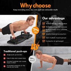 MQRW Tabla de flexiones | Tabla de entrenamiento completo portatil