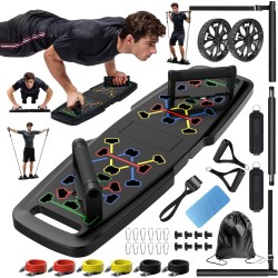 MQRW Tabla de flexiones | Tabla de entrenamiento completo portatil
