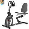 VANSWE bicicleta reclinada para adultos y seniors con resistencia magnética, sensor de pulso, Bluetooth y app para casa.
