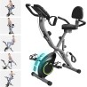 USLIM Bicicleta estática | Bicicleta estatica plegable con 16 niveles
