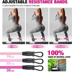 Bandas de resistencia de tobillo | Resistente y flexible