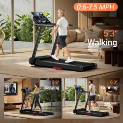 LONTEK - Cintas de correr | Silenciosa y comoda para hogares