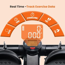 Sweetcrispy Mini steppers con bandas de resistencia para ejercicio en casa, máquina de giro portátil para entrenamiento de cuerp