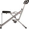 Sunny Row-N-Ride: máquina de sentadillas plegable con resistencia ajustable para brazos, glúteos y piernas en casa.