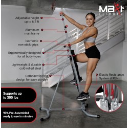 MaxiClimber Escalador vertical | Facil de montar y plegable