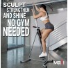 MaxiClimber Escalador vertical | Facil de montar y plegable